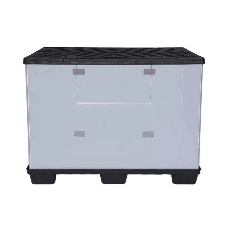 Large capacity durable plastic turnover box