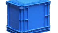 High Quality Hdpp Plastic Crate Turnover Box Workshop Storage